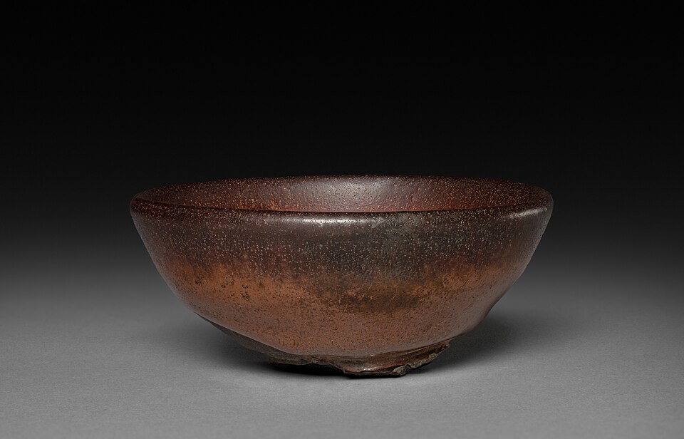 宋建窑茶碗